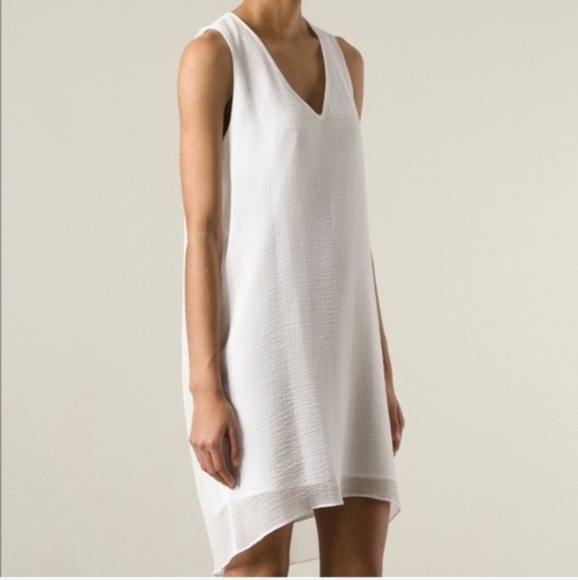 Helmut Lang Dresses & Skirts - Helmut Lang White Sleeveless Dress